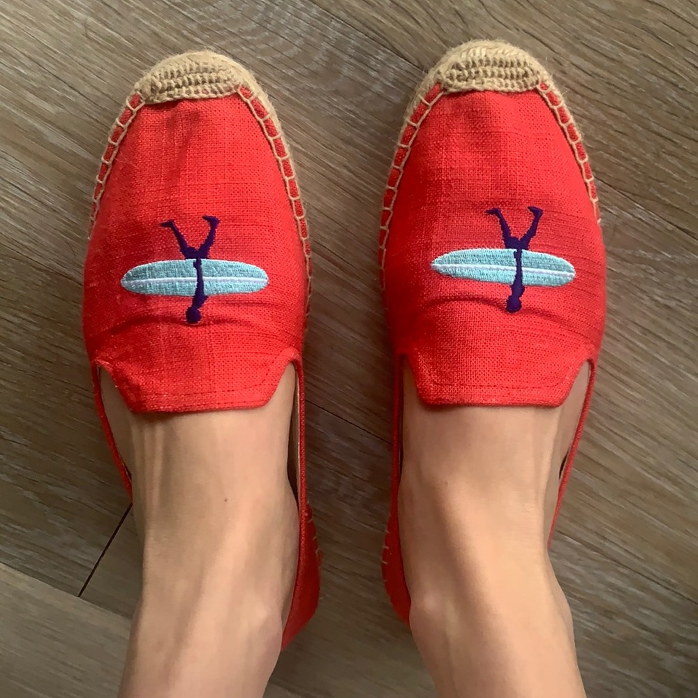 Soludos Canvas Surfer Smoking Slipper (size 10 but fit like 8.5/9)